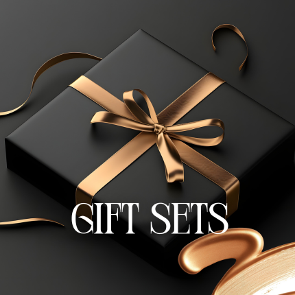 Gift Sets علبة هدايا فاخرة باللونين الأحمر والذهبي